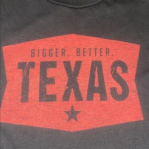 Texas Graphic Tee - Black and Red